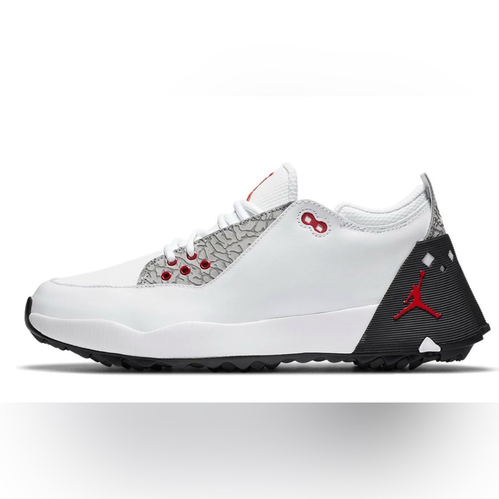 Jordan ADG 2 White and Black with Red Highlights